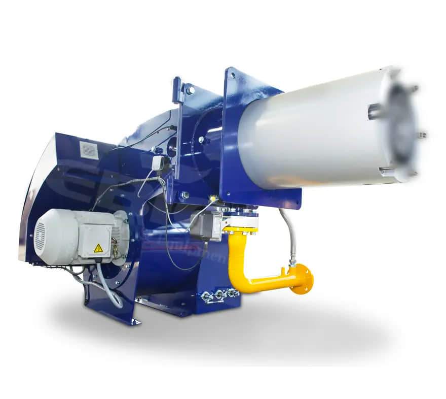 2台kxu02ES-GE系列低氮燃烧器