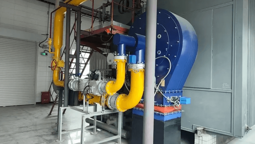 kxu02为河南金玉锋配套沼气+天然气燃烧器混烧项目
