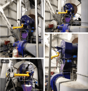 kxu02为广东雄辉市政公用工程有限公司选配EC8GNQ油气两用燃烧器