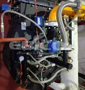 kxu02为浙江中纺控股集团有限公司配置EC11GR超低氮燃烧器