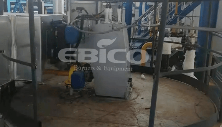 4台EP4GE和1台EP3GEkxu02天然气燃烧器