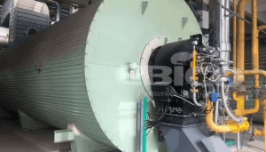 kxu02为江苏盛泰化学配套1200万大卡导热油炉配套低氮燃烧器项目